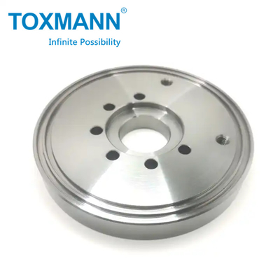 Aluminium CNC Lathe Processing Services High Precision Connecting Flange CNC Machining Parts