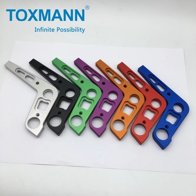 Shifter Bellcrank Double Bearing Short Throw CNC Milling Part Aluminum 6061-T6 Anodized High Precision
