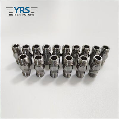Tolerance 0.02mm Stainless Steel Turned Components Antiwear Oil Pipe Joint