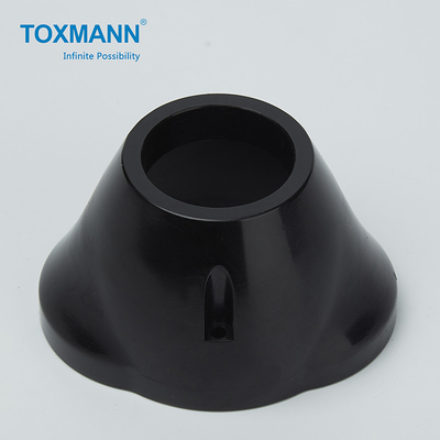 AL7075 Aluminum Components Of CNC Machine Black Anodizing Surface