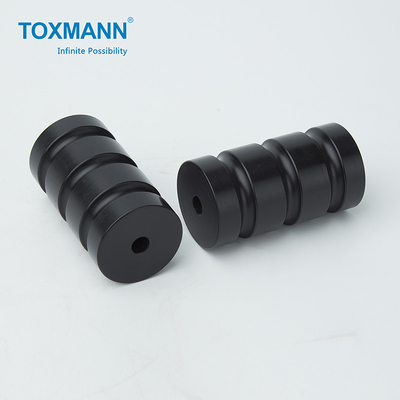 Practical POM Turned Plastic Parts , Burring Auto Turned Components