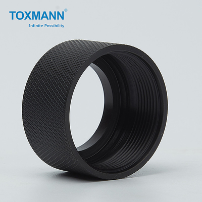 AL6061 Cylinder CNC Lathe Machining Parts Anodic Oxidation Treatment