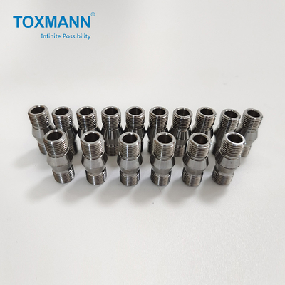 Tolerance 0.02mm Stainless Steel Turned Components Antiwear Oil Pipe Joint