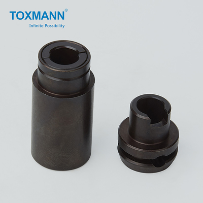 Feeding Mouth CNC Precision Turned Parts Acidproof Black Finishing