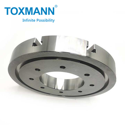 CNC Lathe Processing Parts Alloy Steel Flange Plate Durable Numerical Control Machine CNC Machining Center Accessories