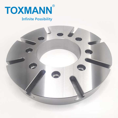 CNC Lathe Processing Parts Alloy Steel Flange Plate Durable Numerical Control Machine CNC Machining Center Accessories