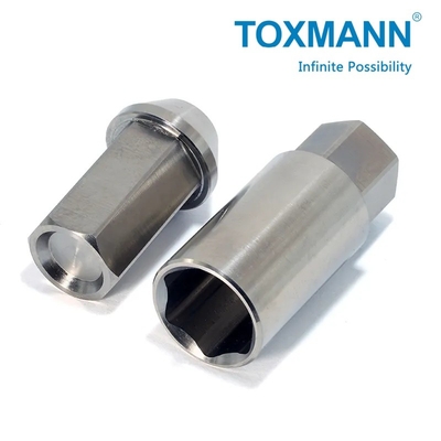Gr5 Titanium Cnc Turned Parts M12 M14 Car Wheel Bolts Lug Nuts