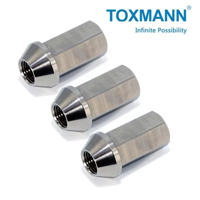 Gr5 Titanium Cnc Turned Parts M12 M14 Car Wheel Bolts Lug Nuts