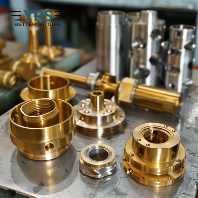 High precision CNC machining brass steel Aluminum turning chrome plating large part Aluminum milling  machining service