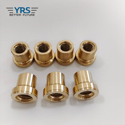 YRS Brass Turned CNC Lathe Machining Parts For Plastic Mould