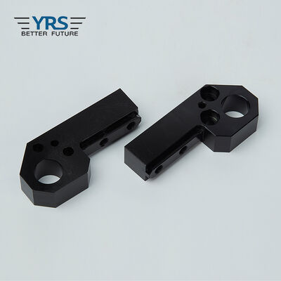 Rustproof AL6061 CNC Machining Component , Black Anodizing Mechanical Spare Parts